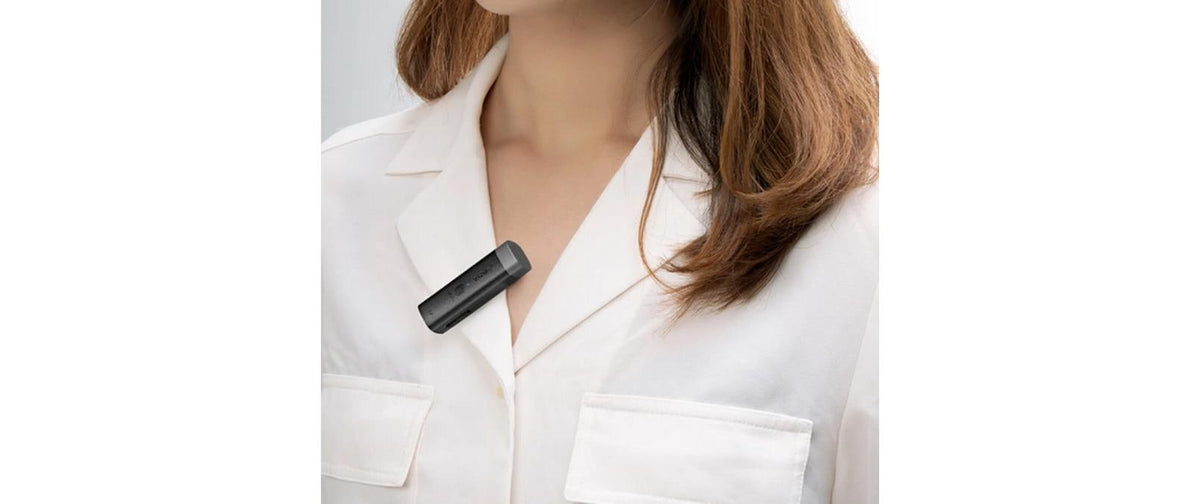 Obsbot Boya Wireless – Mikrofon für Microsoft & Google, Grau