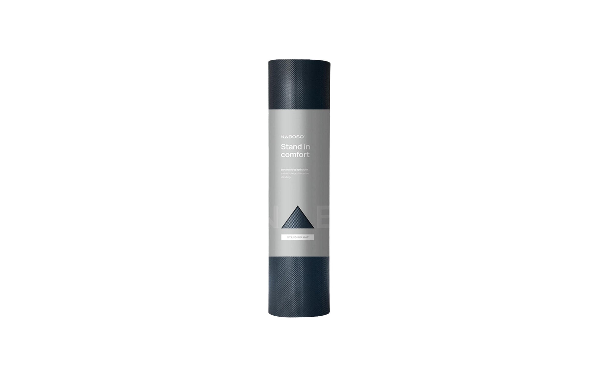 NABOSO Anti-Ermüdungsmatte – 53 × 61 cm, 0,65 cm, Anthrazit, faltbar