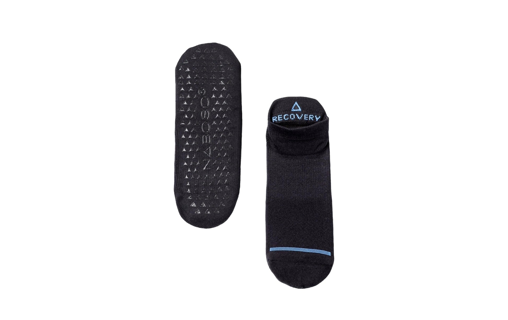 NABOSO Socken Recovery Grip – Schwarz, Grösse 43–45,5