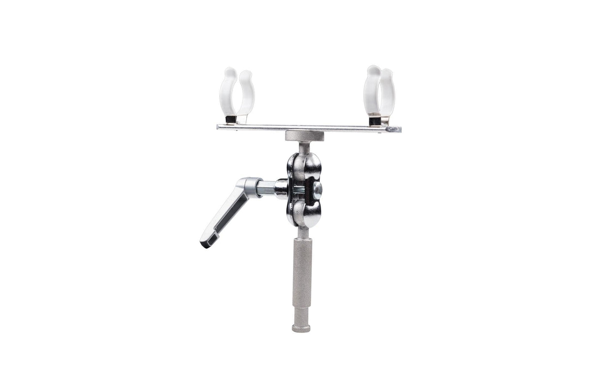 Nanlite T12 Halterung – Kugelkopf, 16 mm Zapfen – 165,1 × 254 × 33,02 mm – Grau