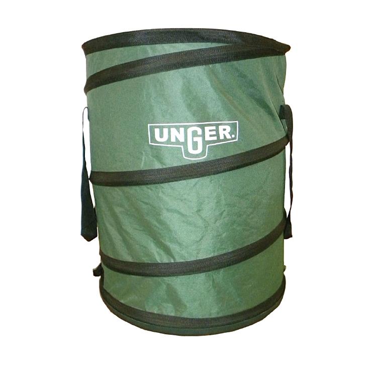 Unger Mobiler Abfallsammler Nifty Nabber Bagger – 180 l – schwarz/grün