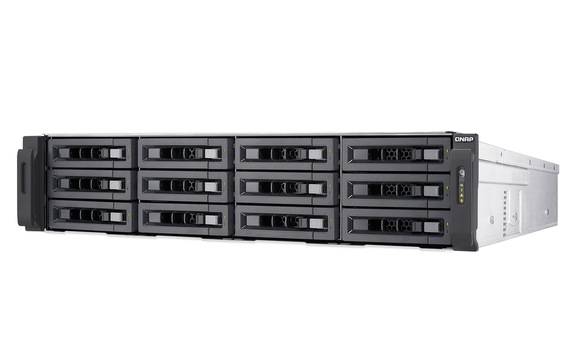 QNAP TVS-EC1280U-SAS-RP-8GE-R2 Allgemeines Speichergerät – SAS 12G/SATA 6G, 12-Bay Xeon E3-1246 v2 3,5 GHz