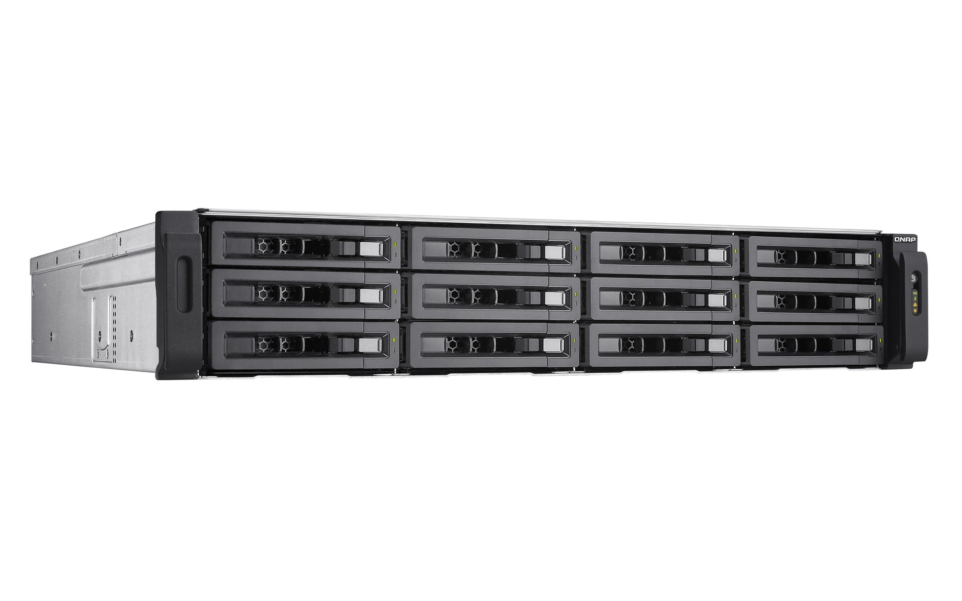 QNAP TVS-EC1280U-SAS-RP-8GE-R2 Allgemeines Speichergerät – SAS 12G/SATA 6G, 12-Bay Xeon E3-1246 v2 3,5 GHz