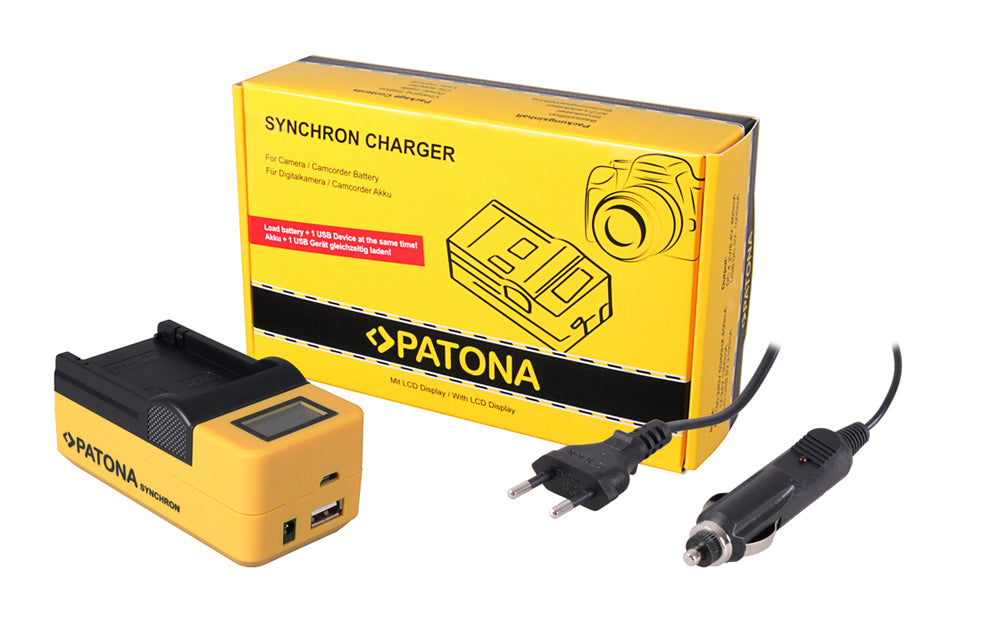 PATONA Ladegerät – USB – für Olympus LI-70B