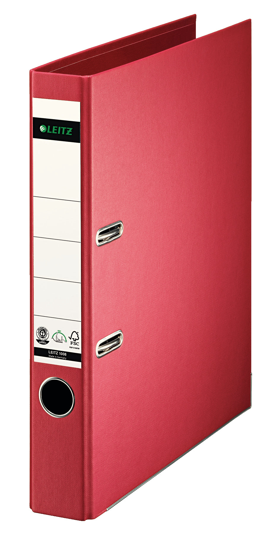 Leitz 180° Ordner – für A4 – Rückenbreite 5,2 cm – Rot
