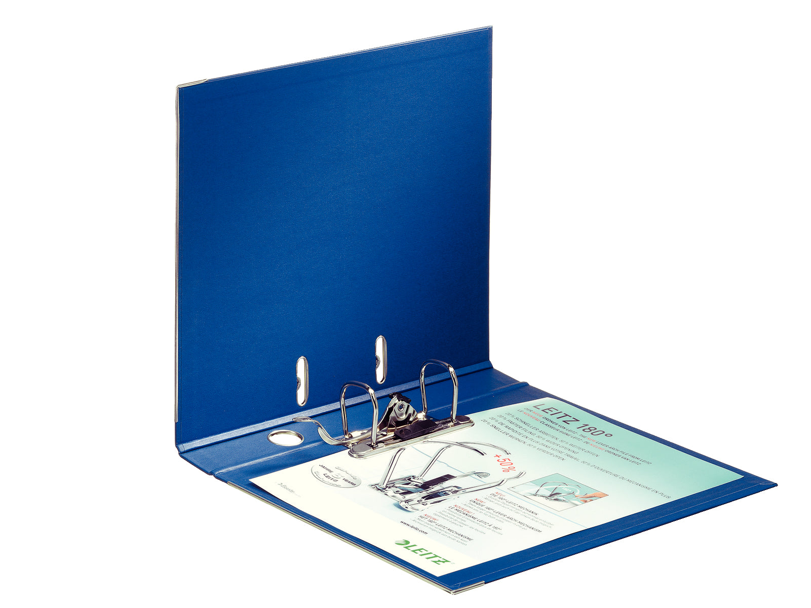 Leitz 180° Ordner – für A4 – Rückenbreite 5,2 cm – Blau