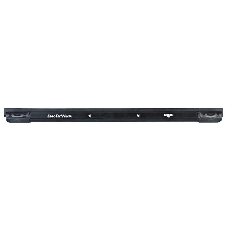 Unger Reinigungsgeräte-Zubehör ErgoTec Ninja Alu-Schiene – 35 cm – Aluminium – mit Soft-Gummi