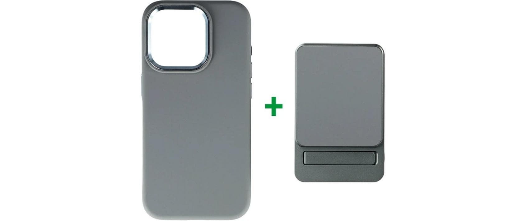 4smarts MagSafe Powerbank 5000 mAh, PD 22,5 W, MagSafe, für iPhone (MagSafe), Grau