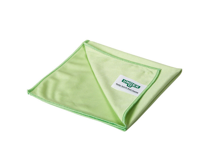 Unger Mikrofasertuch MicroWipe – grün – 40 × 40 cm – 10er-Set