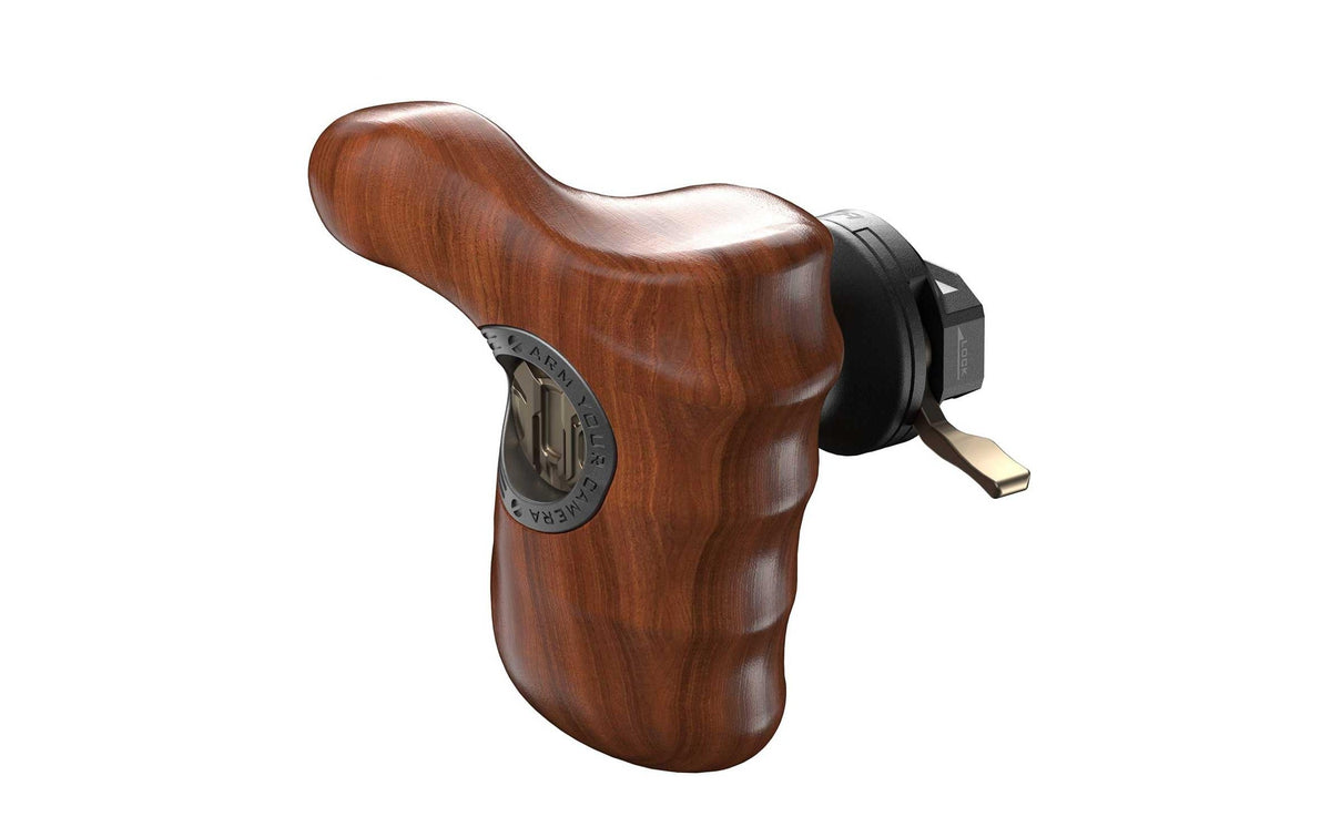 Tilta Advanced Side Wooden Handle TA‑AWH9‑P‑B Griff – Schwarz/Holz