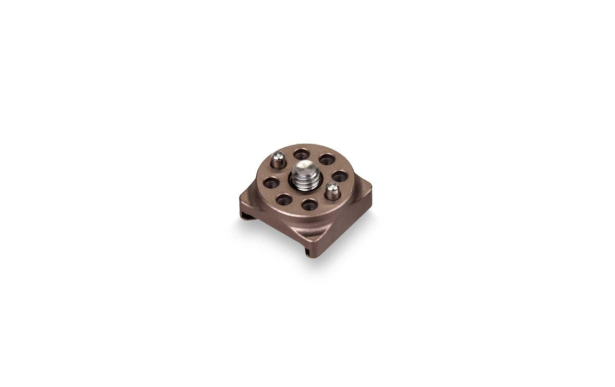 Tilta TA-CSR-GD Schuh-Adapter – 1/4-20", Aluminium/Edelstahl – für Panasonic BGH1, BS1H