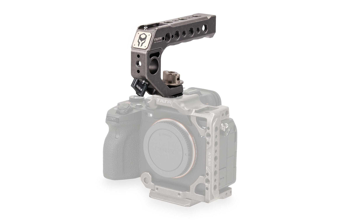 Tilta TA-QRTH2 Oberer Griff – Aluminium/Edelstahl – für Sigma FP, Sony a7sIII Half Cage – Grau
