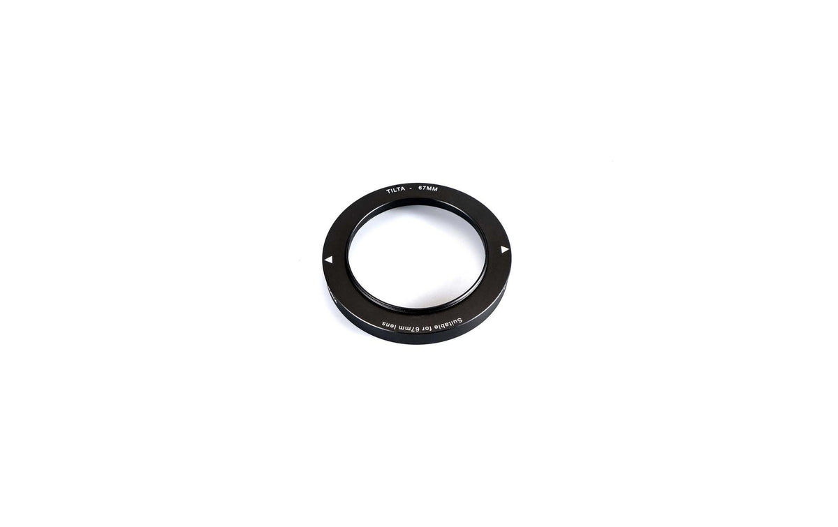 Tilta MB-T15-67 Filterhalter-Adapterring 67 mm, Aluminium – für Mini Clamp-on Matte Box – Schwarz