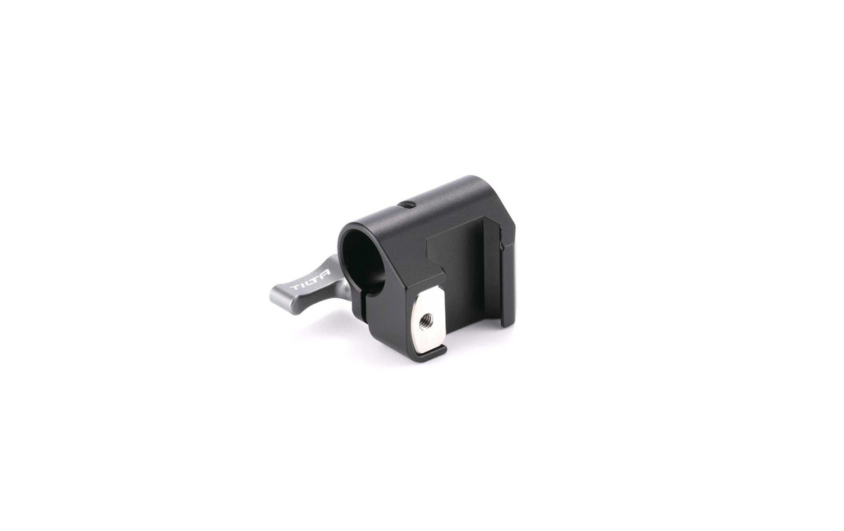 Tilta TA-15RH-NTA-B Stangenklemmen-Adapter – 15 mm, Aluminium/Edelstahl, 30,6 × 34,7 × 48 mm – Schwarz
