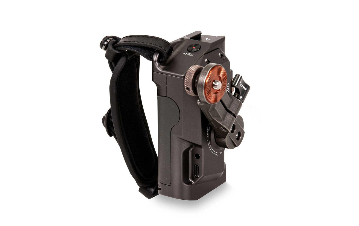 Tilta TA-LRH5-57-G Griff – Aluminium/Edelstahl, Grau, Pivot – 283 g