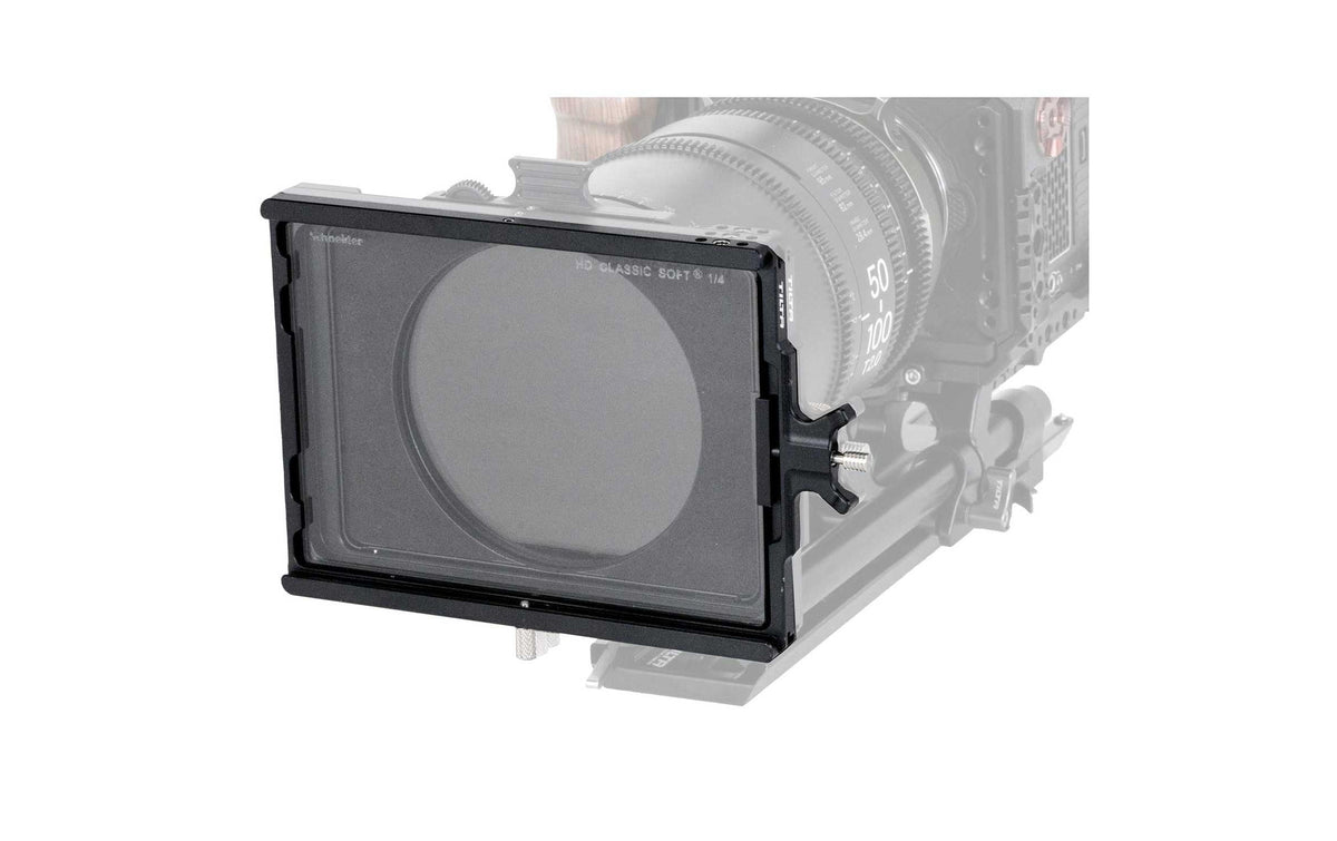 Tilta MB-T16-SFT Kamerafilterhalter – 4×5,65", stapelbar, Aluminium – für Tilta Mirage – Schwarz