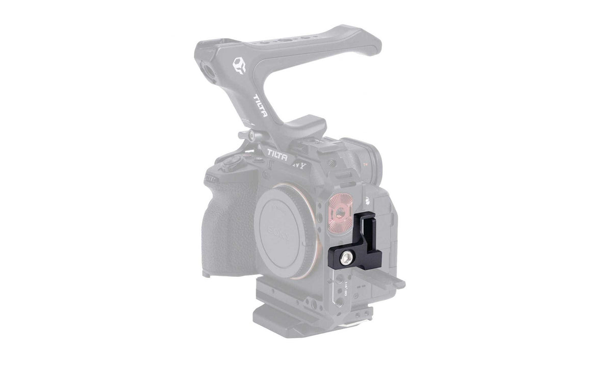Tilta TA-T30-CC1-B HDMI-Kabelklemme – für Sony a7 IV – Aluminium/Edelstahl, Schwarz