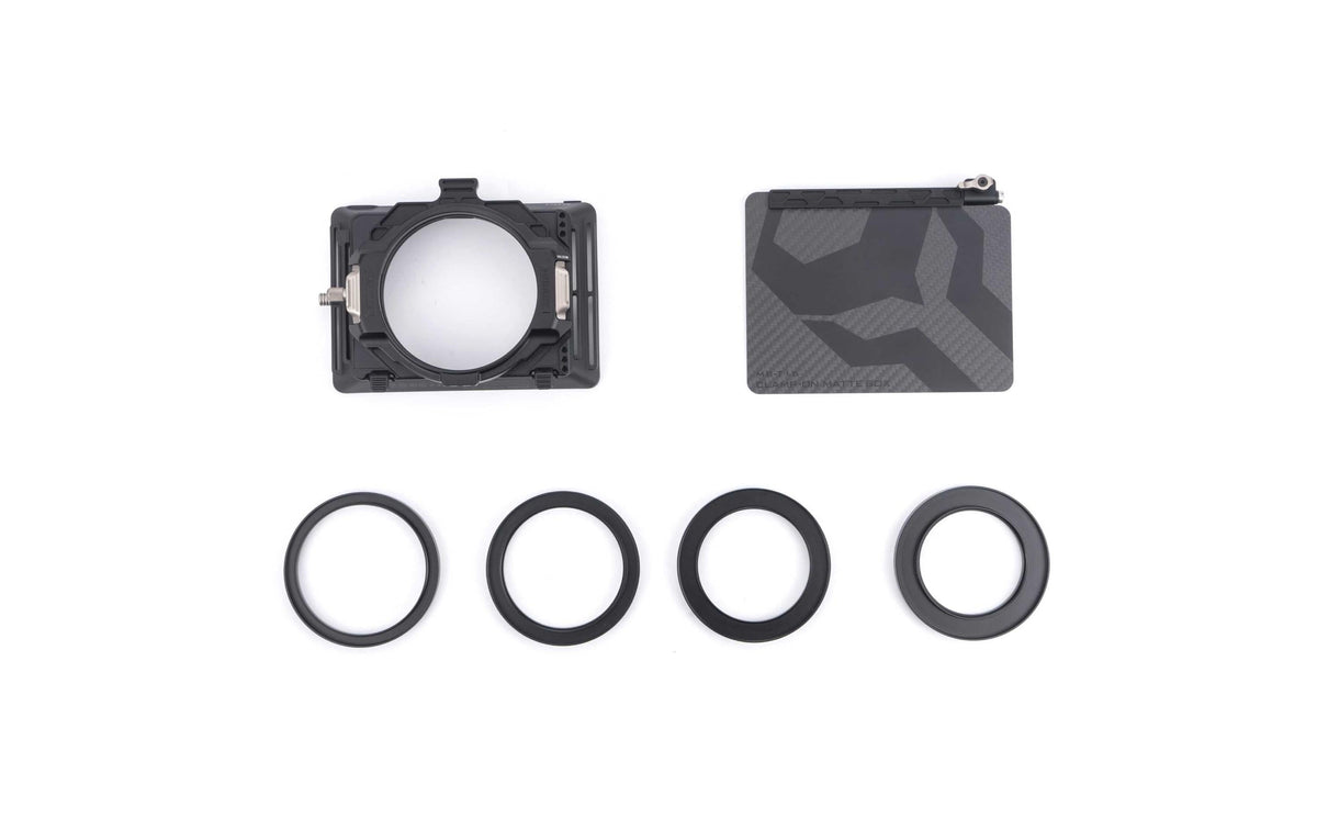 Tilta MB-T16 Mirage Matte Box – Aluminium/Edelstahl, Schwarz