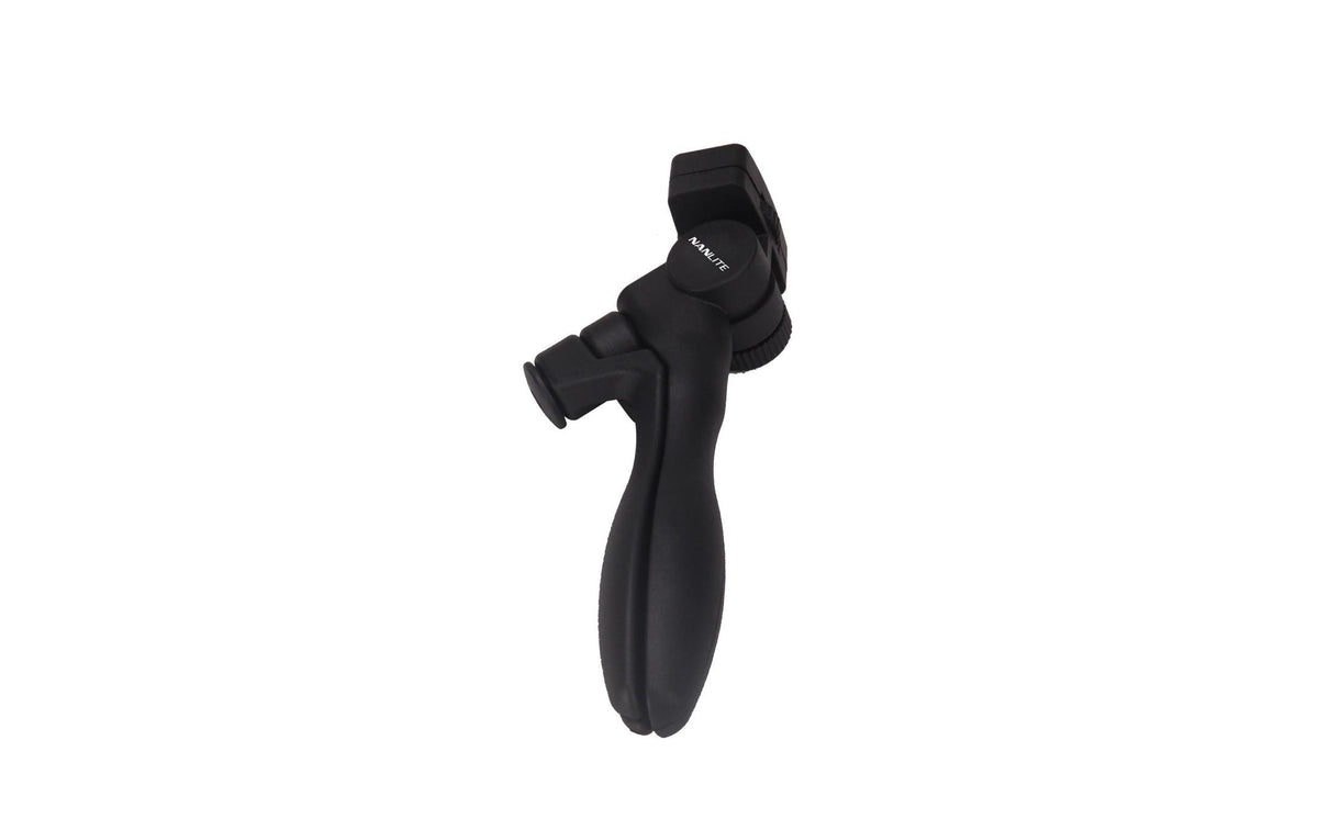 Nanlite Mini-Stativ/Handgriff – 1/4" Gewinde, 3 Beine, 170 g – Schwarz