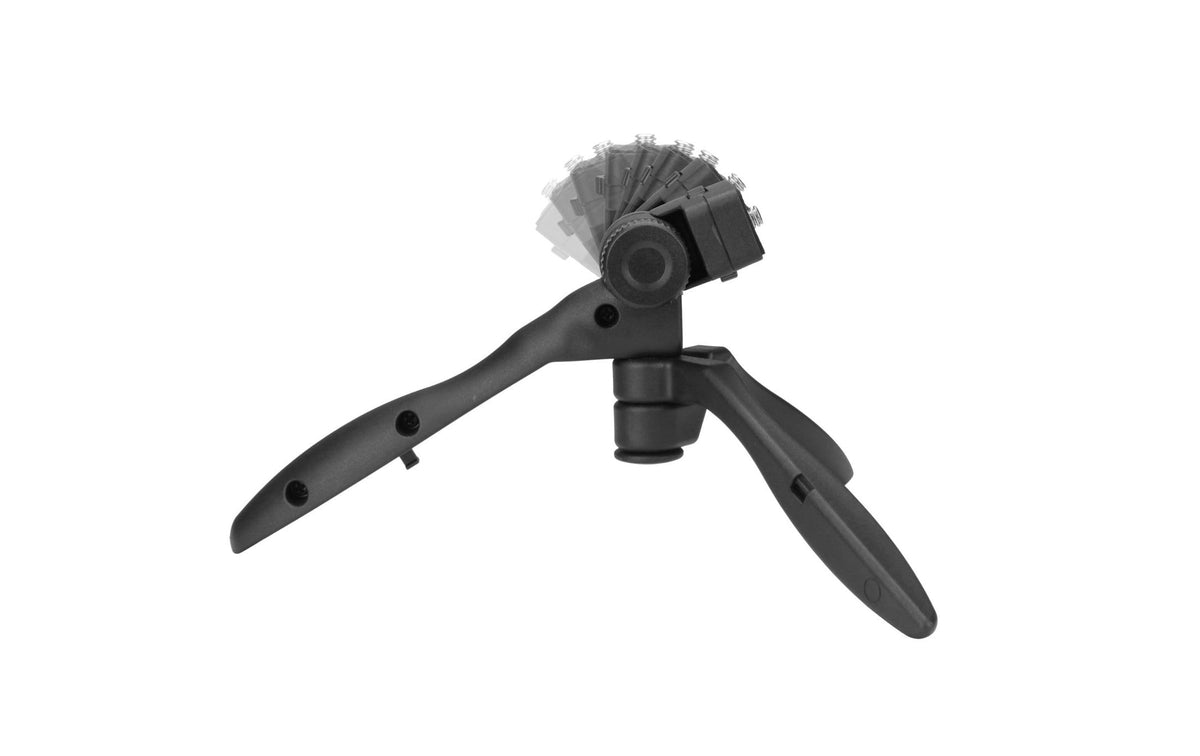 Nanlite Mini-Stativ/Handgriff – 1/4" Gewinde, 3 Beine, 170 g – Schwarz