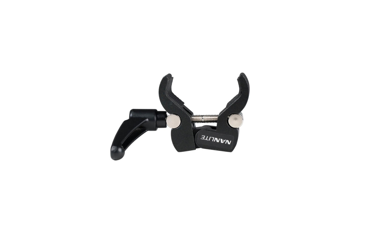 Nanlite Montagezubehör Mini Super Clamp – für PavoTube II 6C – 1 Stk. – Schwarz