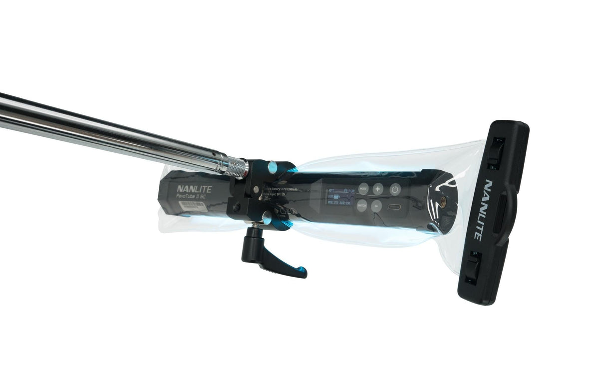 Nanlite Montagezubehör Mini Super Clamp – für PavoTube II 6C – 1 Stk. – Schwarz