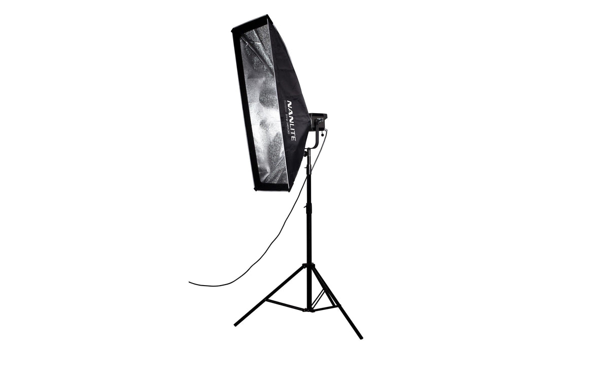 Nanlite SB-AS-110X45 – Asymmetrische Softbox 45×110 cm, Schwarz