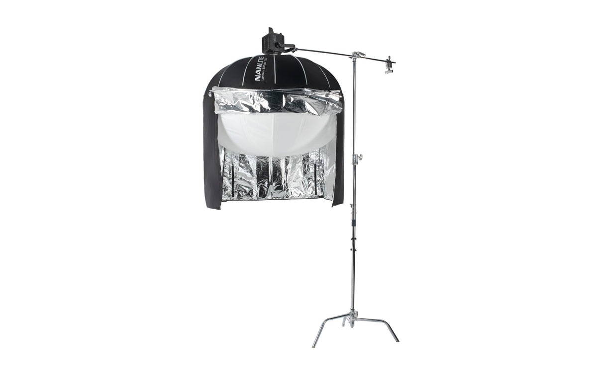 Nanlite LT-120 Laternen-Softbox – Ø 120 cm, rund – Schwarz/Weiss