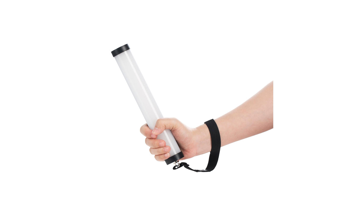 Nanlite Tischleuchte PavoTube II 6C – LED 11 W, 2700–7500 K, dimmbar, Akku, USB-C – Schwarz
