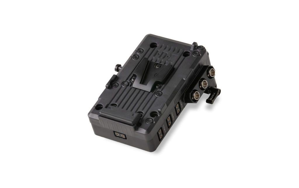 Tilta UBP-V Batterie-Platte – für V-Mount Akkus – 200 × 112,5 × 150 mm, Schwarz, 500 g