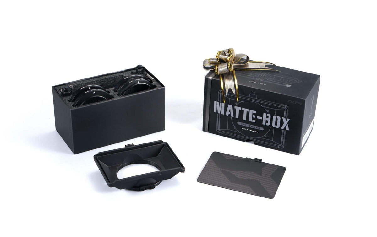 Tilta MB-T15 Matte-Box – 87 mm Filter, Adapter 67/72/77/82 mm – Schwarz