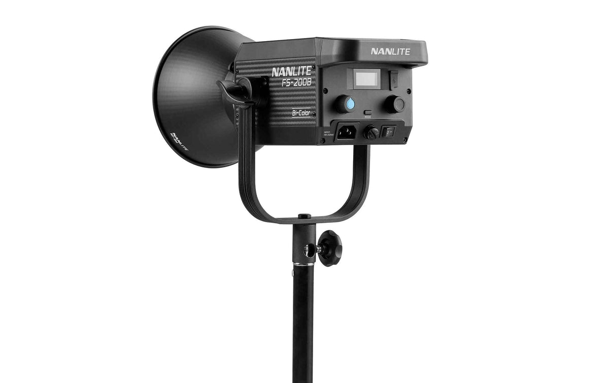 Nanlite FS-200B Streaming-Licht – 220 W, 2700–6500 K, CRI 96 – Schwarz