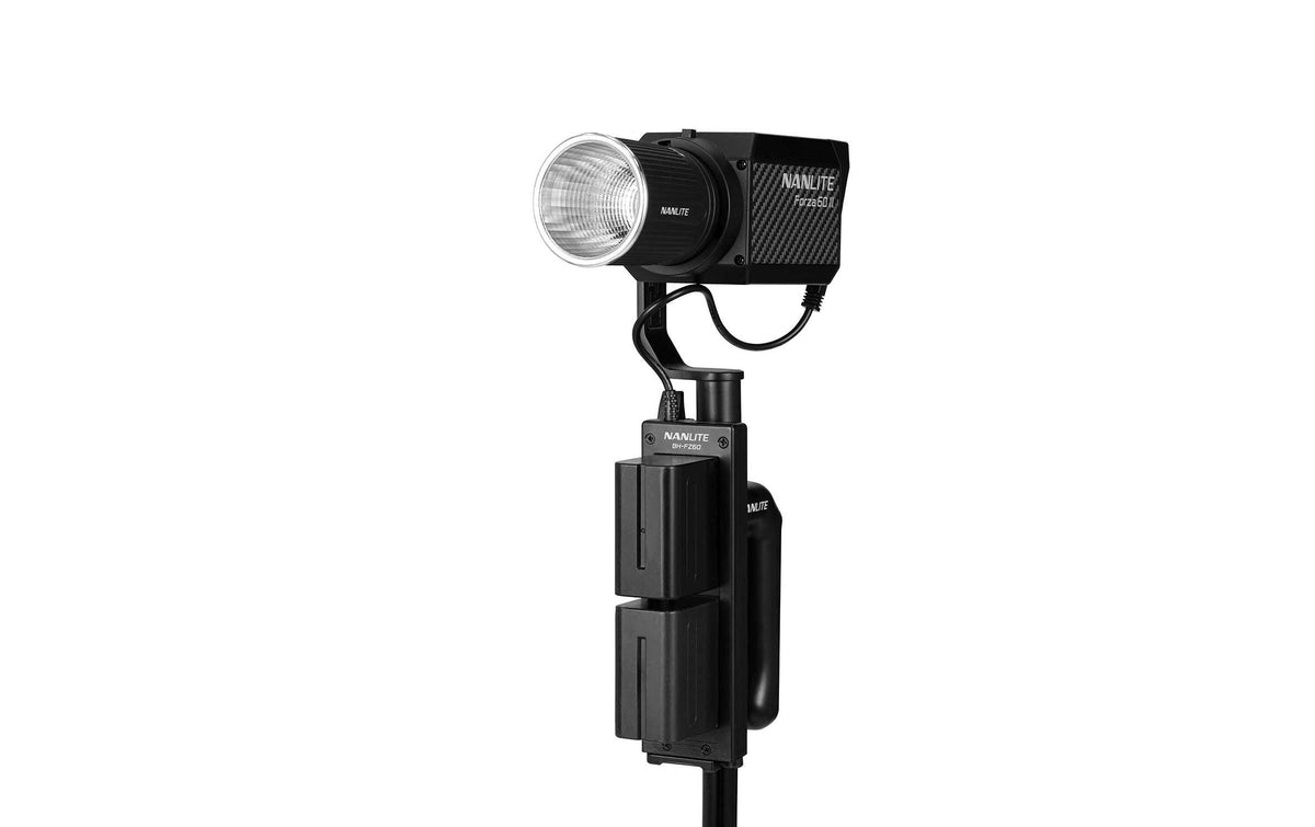 Nanlite Forza 60 II LED-Dauerlicht – 72 W, 5600 K, CRI 95 – Schwarz