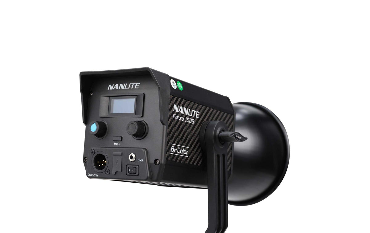 Nanlite Forza 150B Streaming-Licht – 170 W, 2700–6500 K, CRI 96 – Schwarz