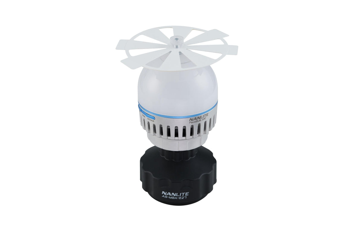 Nanlite AS-BSC Diffusor – Ø 106 × 10 mm – für PavoBulb 10C – Weiss