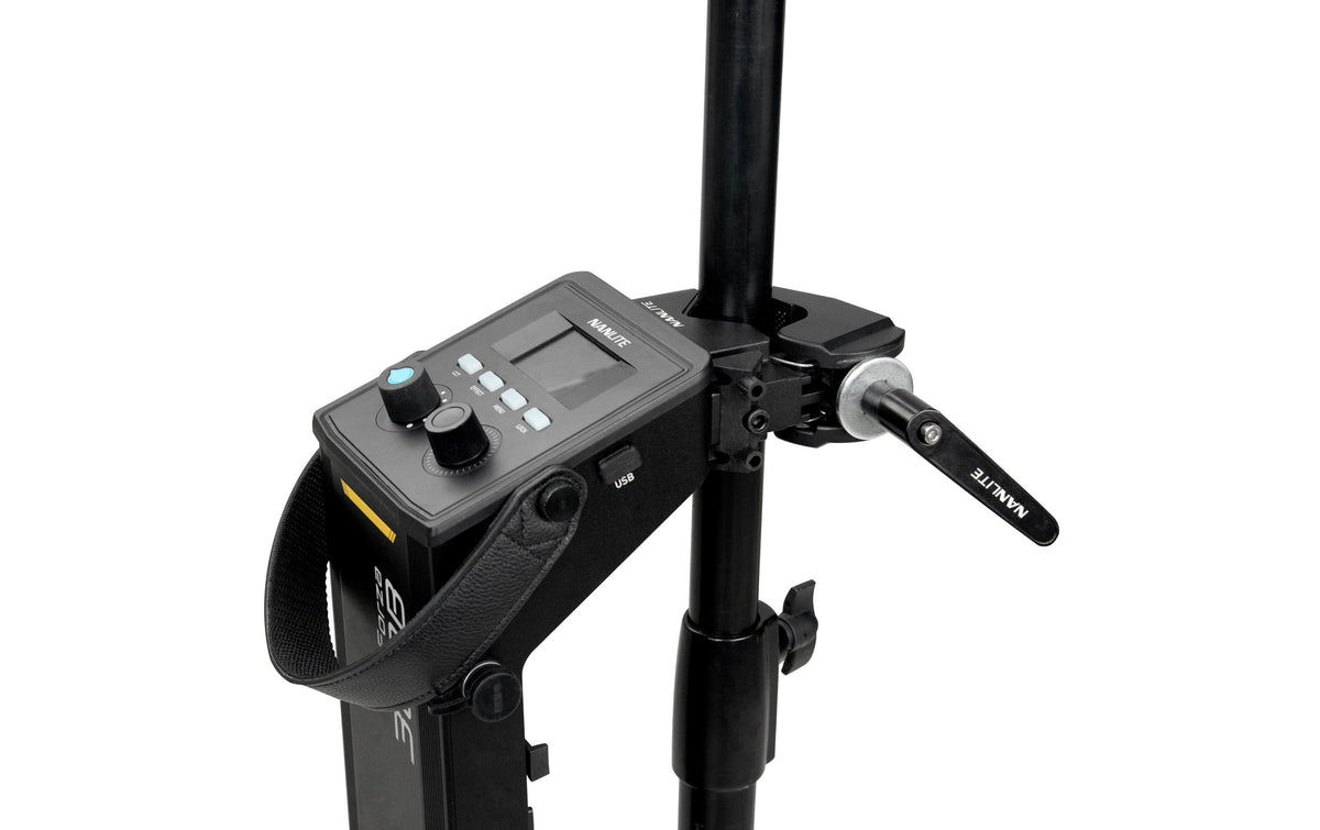 Nanlite AS-SCH-FZ Montageset – für Forza 200, Forza 300, Forza 300B und andere – Schwarz