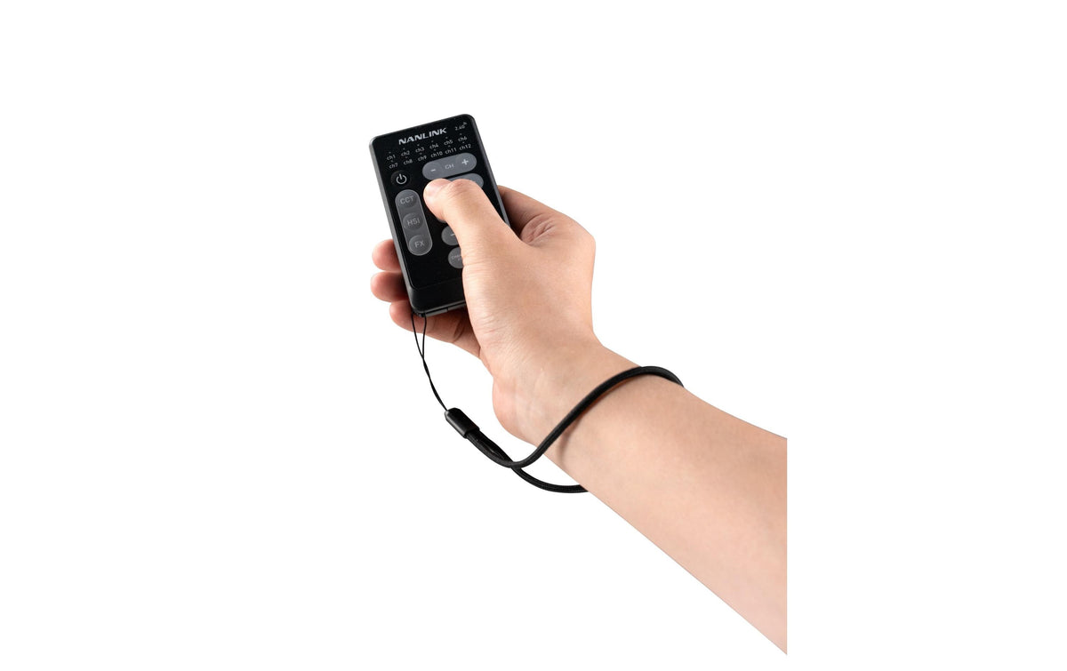 Nanlite Fernbedienung WS-RC-C2 – RGB, Li-Ion, schwarz