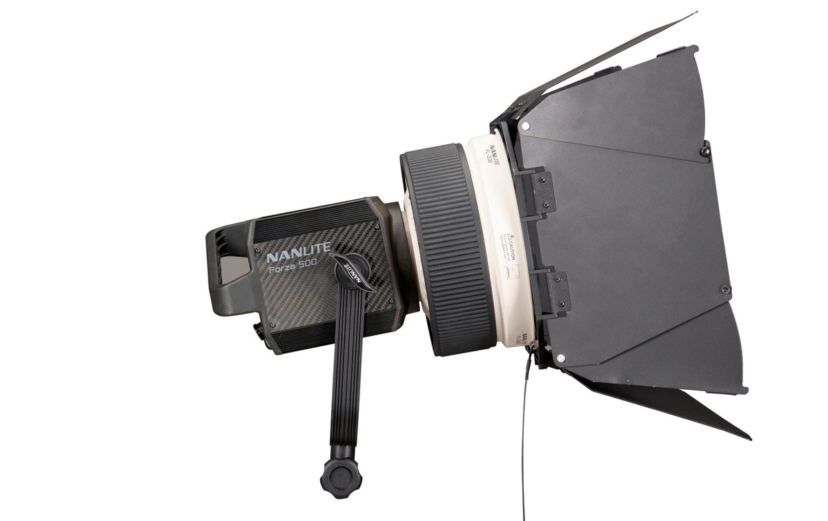 Nanlite NL-FL20G Fresnel-Linse – 45° Strahlungswinkel, Ø 120 mm – für Bowens-Mount – Schwarz