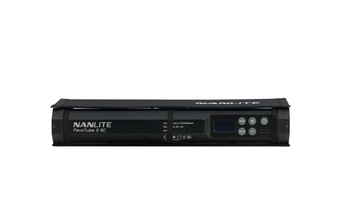 Nanlite Richtgitter – 65 × 250 mm – für PavoTube II 6C – Schwarz