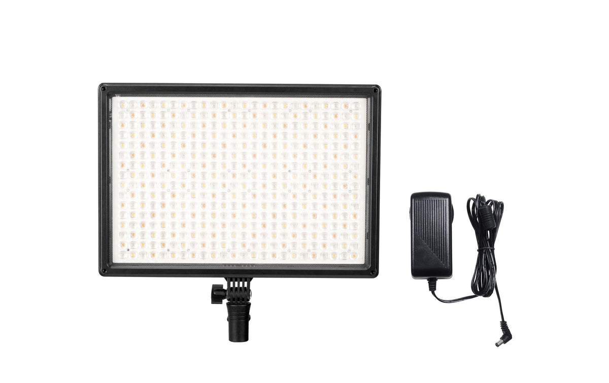 Nanlite LED-Panel MixPad II 27C – 410 × 450 × 120 mm – 36 W, dimmbar, 2700–6500 K, CRI 95, schwarz