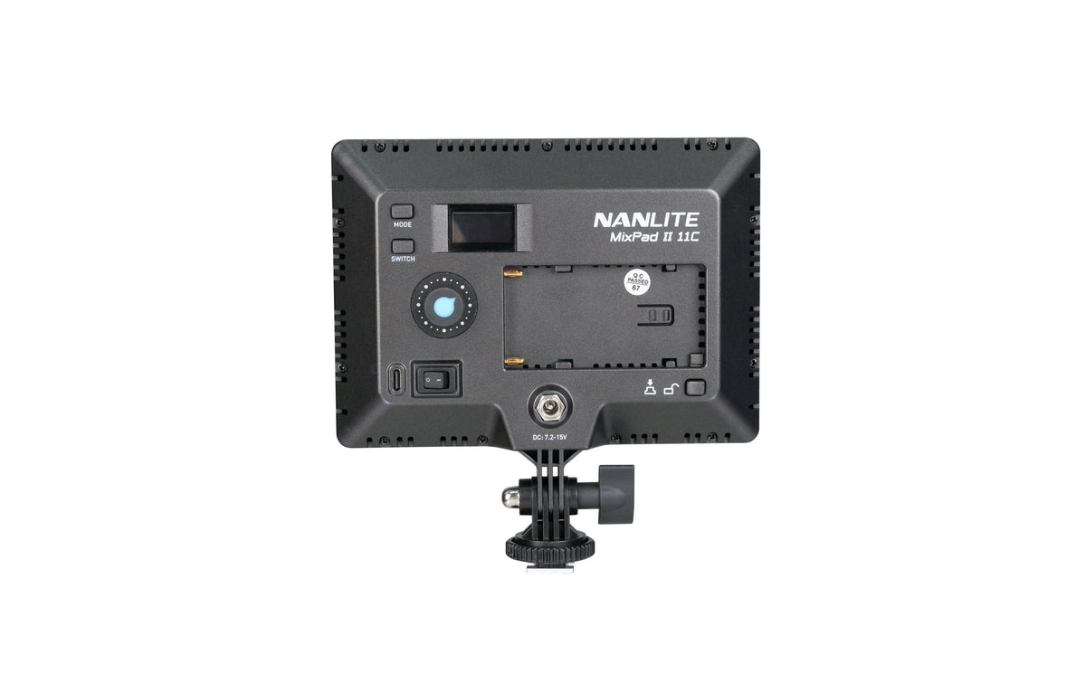 Nanlite MixPad II 11C Streaming-Licht – 3662 Lux, 2700–6500 K – 13 W – dimmbar