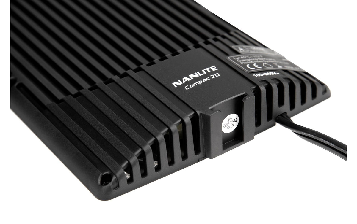 Nanlite Compac 20 Streaming-Licht – 20 W, 5600 K, CRI 95