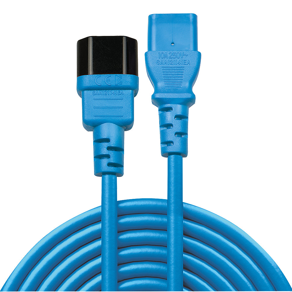 Lindy Netzkabel, 1 m, Blau