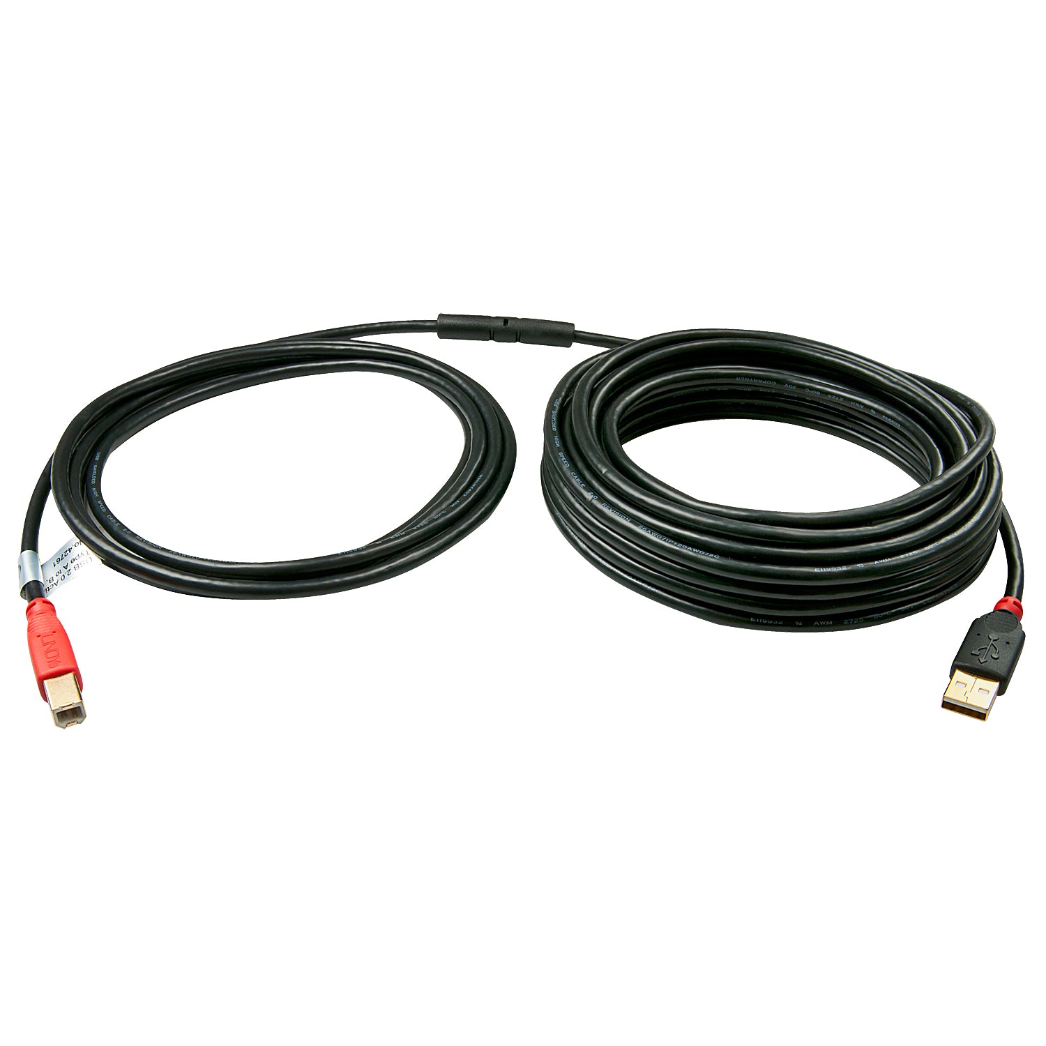 Lindy USB-Kabel, USB-A zu USB-B, 10 m, USB 2.0