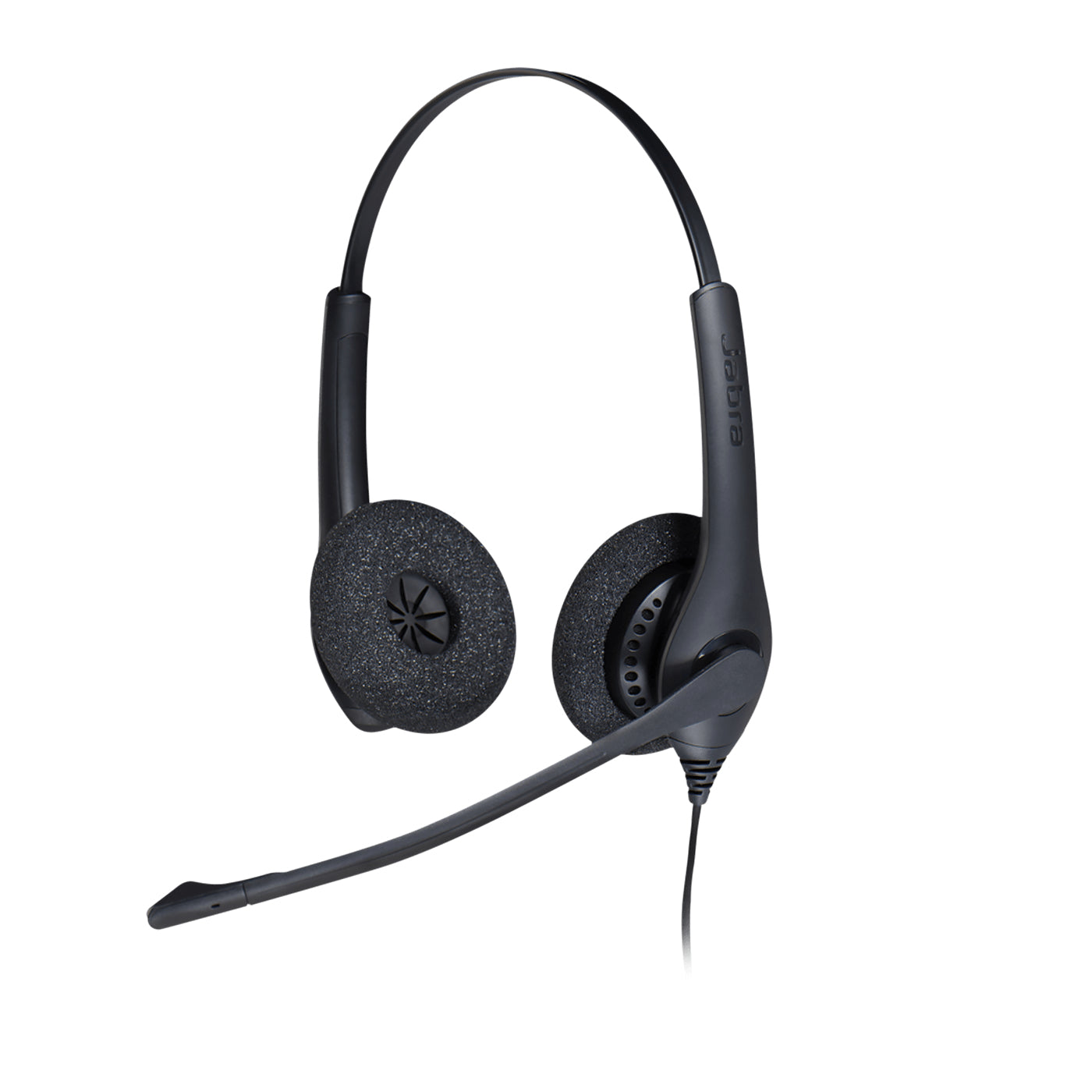 Jabra BIZ 1500 Duo USB Office-Headset – On-Ear, Stereo, Kabel, USB-A, Schwarz