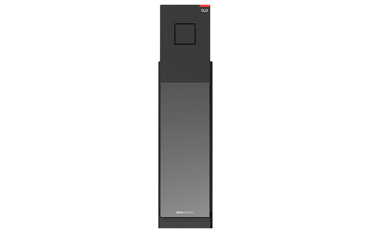 Snom HD3 – DECT-Telefon nur Mobilteil, mit Ladeschale, hörgerätekompatibel, für HD351W, schwarz