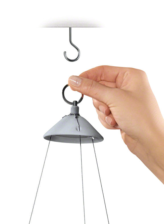 LECHUZA Nido Cottage Korb-Pflanzer – Ø 27 × 23 cm – Kunststoff, braun