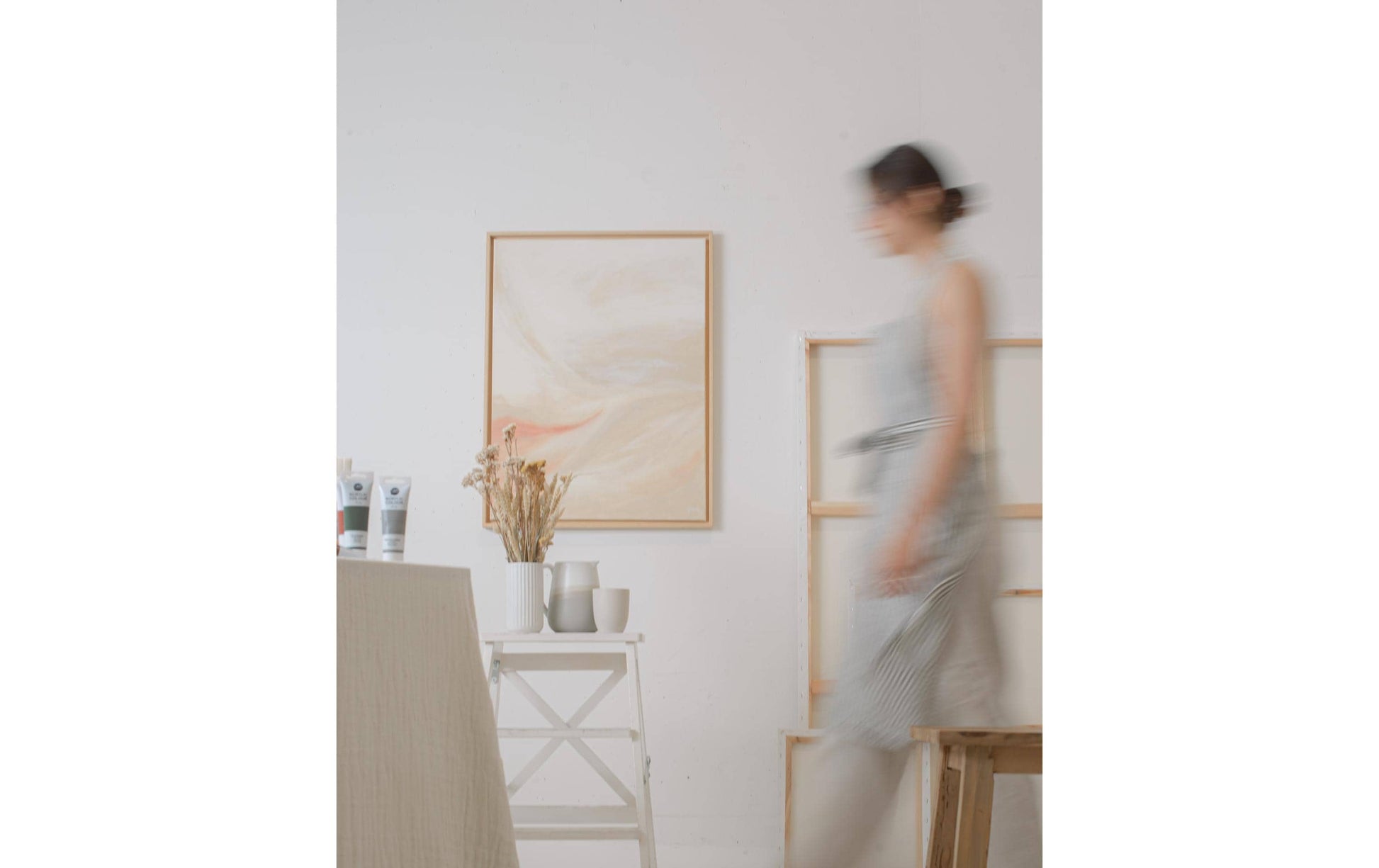 I am Creative Bilderrahmen – für 40 × 50 cm – Buche, natur