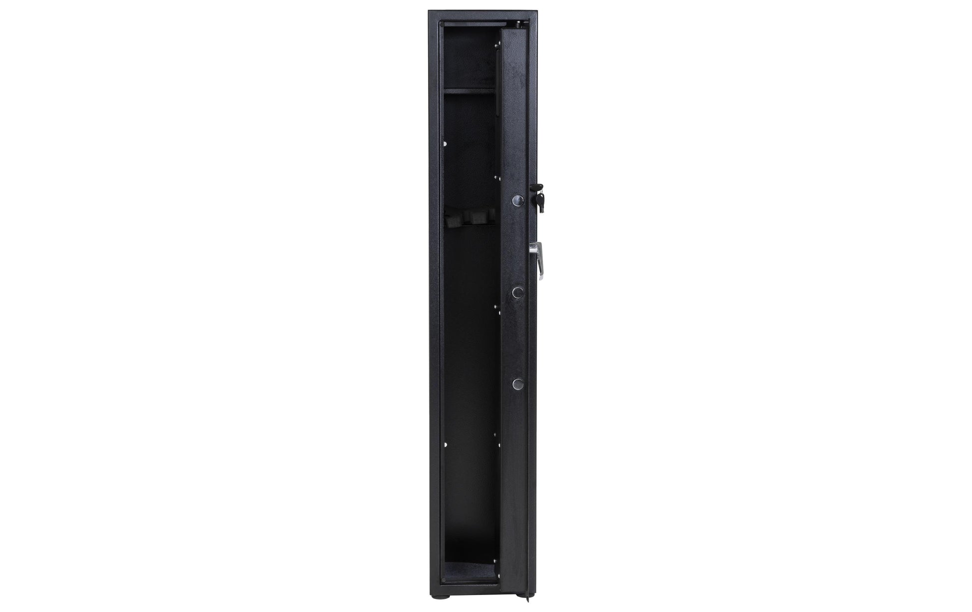 Struct Waffenschrank – mit Zahlenschloss, Stahl, schwarz, 246 × 215 × 1338 mm