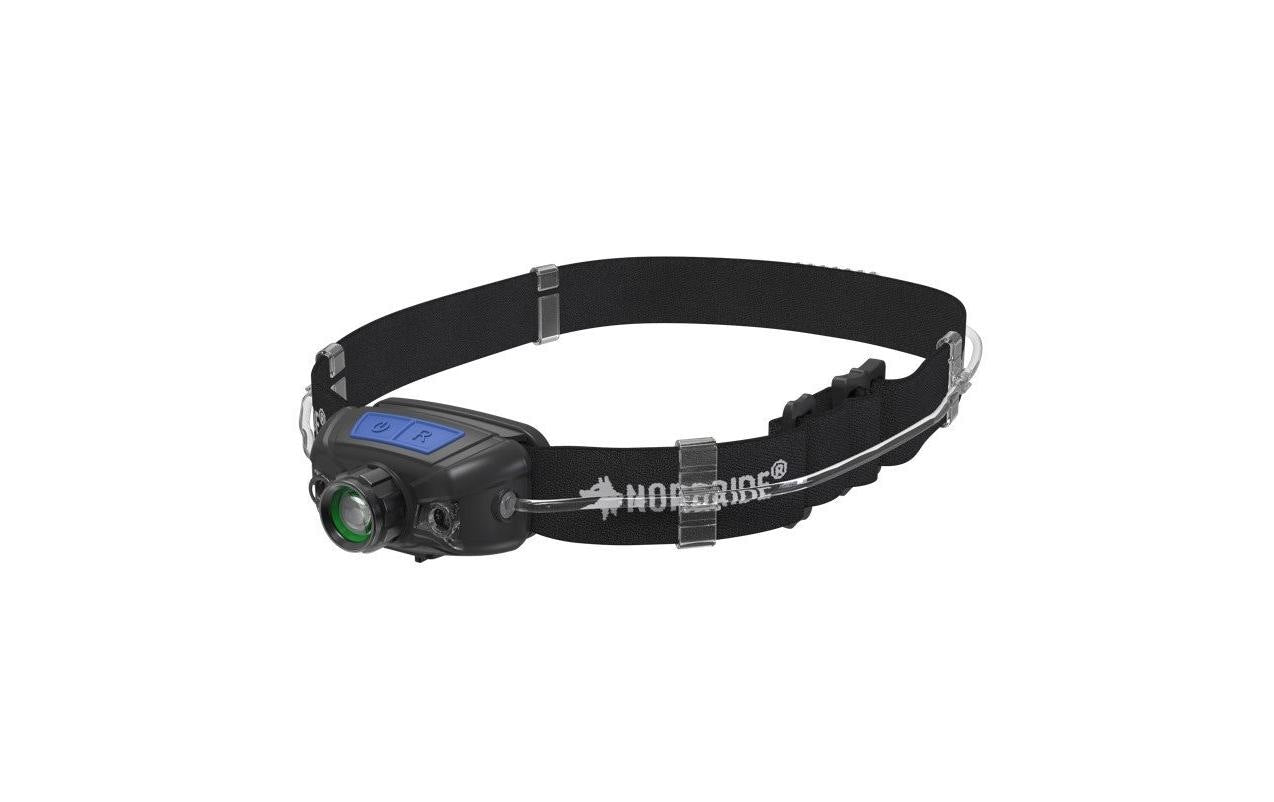 NORDRIDE Stirnlampe Active Sport R – 330 lm, 160 m, IP65, Laufzeit 22 h – Schwarz